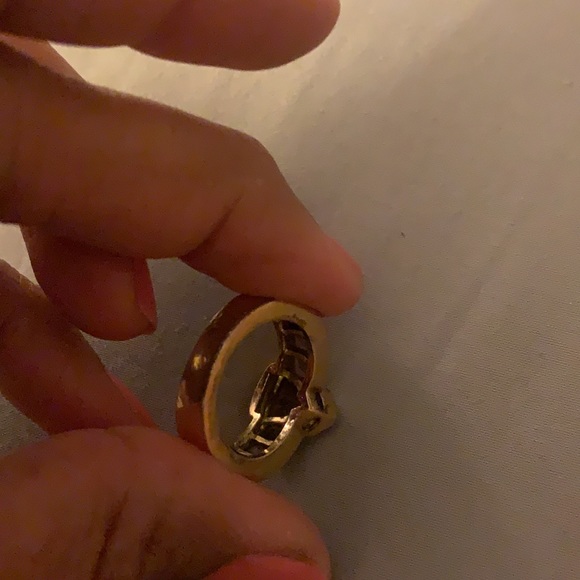 Retro citrine/alexandrite ring - Picture 8 of 13